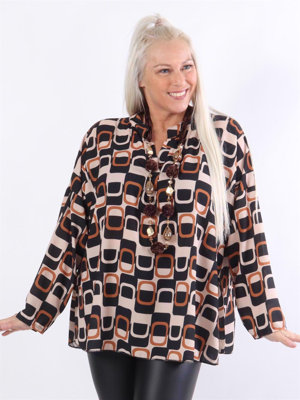 Ginny - Enkel tunika med v-ringning